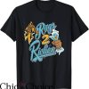 Jordan 5 Aqua T-Shirt Rag 2 Riches Blue And Yellow Trending