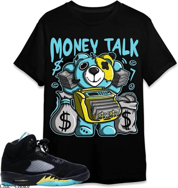 Jordan 5 Aqua T-Shirt Trending