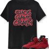 Jordan 6 T-Shirt Shoe Game Crazy Matching Jordan 6