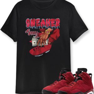 Jordan 6 T-Shirt Sneaker Guy Matching Jordan 6