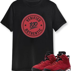Jordan 6 T-Shirt Verified Authentic Matching Jordan 6