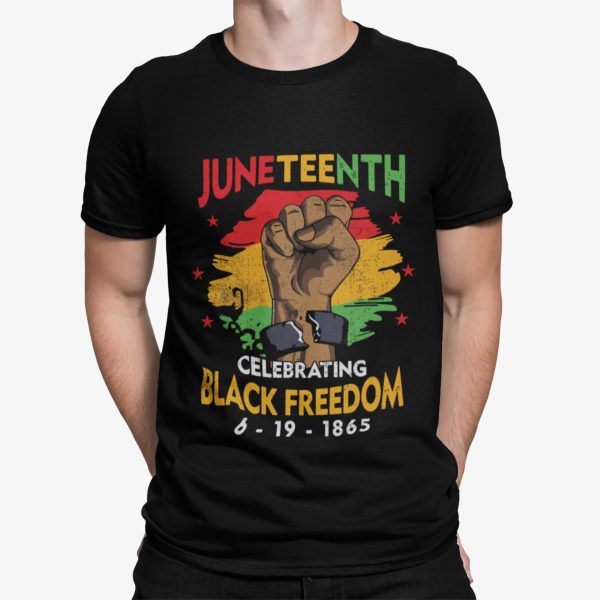 Juneteenth Celebrate Black Freedom Day Men Women Graphic T-Shirt