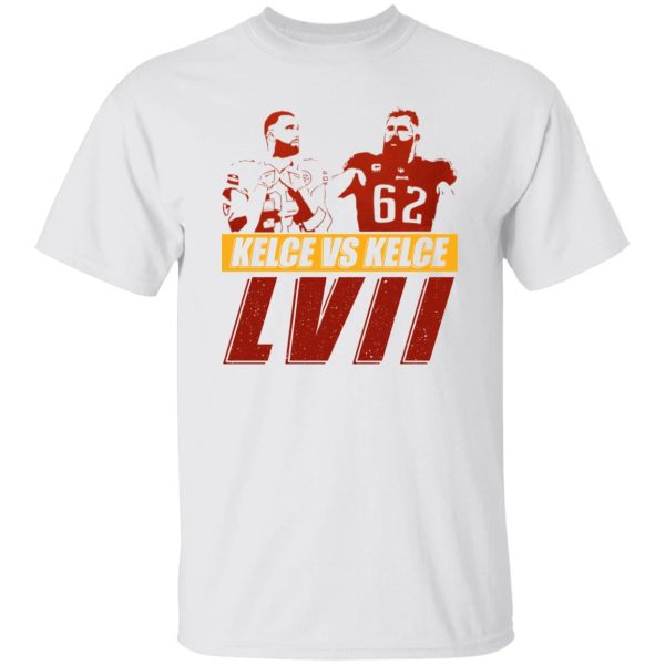 Kelce vs Kelce Super Bowl shirt