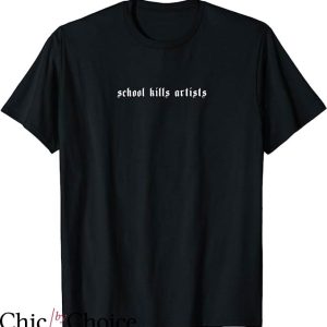 Kill All Artists T-Shirt Aesthetic Grunge T-Shirt Movie
