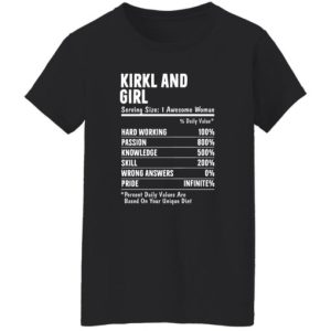 Kirkl And Girl Shirt