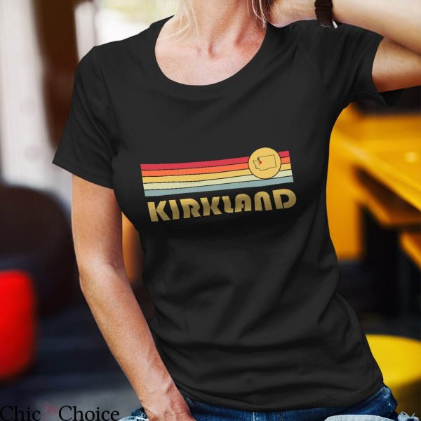 Kirkland Signature T-Shirt 80S Style Kirkland Washington