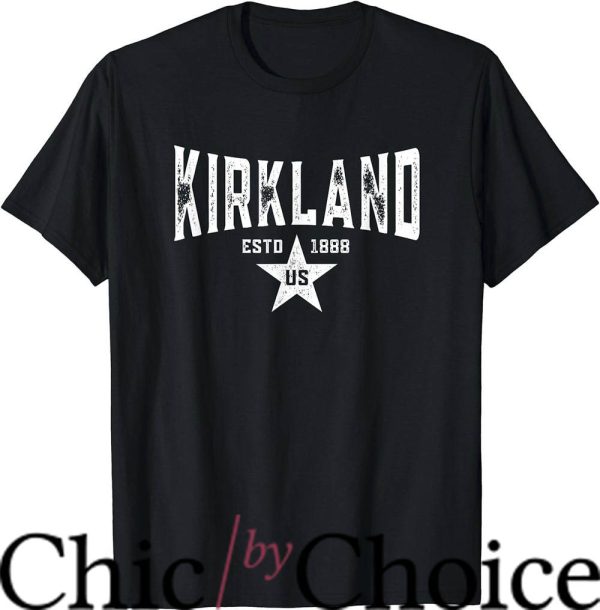 Kirkland Signature T-Shirt Estd 1888 Us T-Shirt Trending