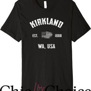 Kirkland Signature T-Shirt Kirkland Est 1888 Wa Tee Trending