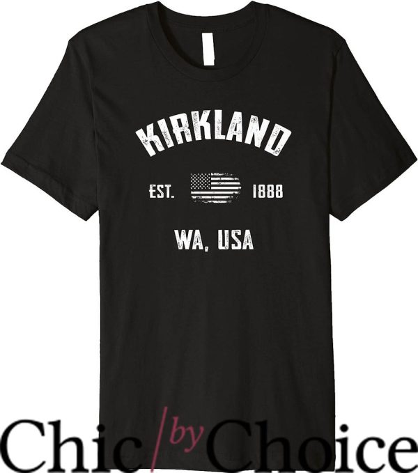 Kirkland Signature T-Shirt Kirkland Est 1888 Wa Tee Trending
