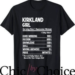 Kirkland Signature T-Shirt Kirkland Girl T-Shirt Trending