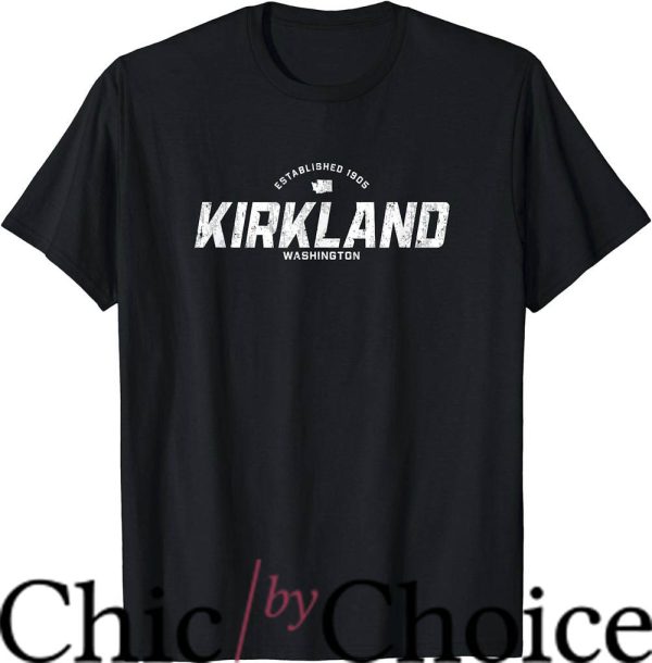 Kirkland Signature T-Shirt Kirkland Washington WA Vintage