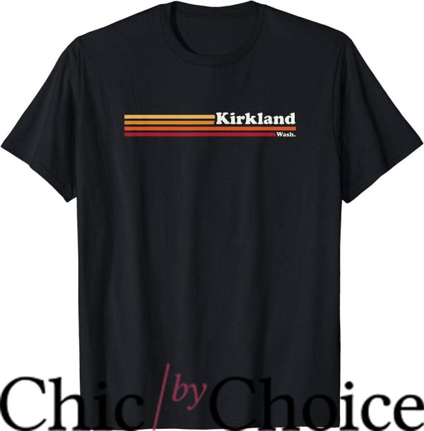 Kirkland Signature T-Shirt Vintage 1980s Style Kirkland Tee