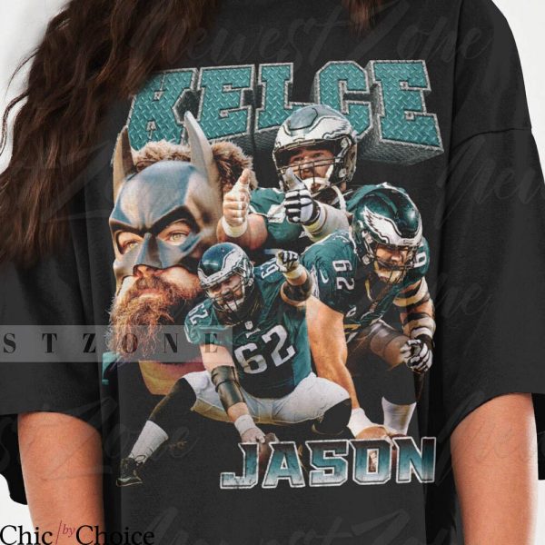 Knicks Vintage T-Shirt Jason Kelce Vintage 90s Shirt NFL