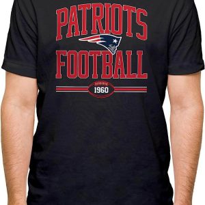 Knicks Vintage T-Shirt Patriots Football 1960 Tee Shirt NFL
