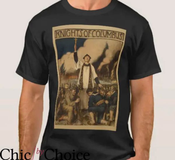 Knights Of Columbus T-Shirt Knights Of Columbus Vintage