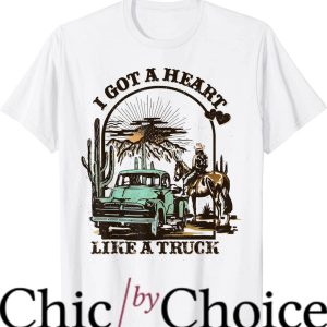 Lainey Wilson T-Shirt I Got A Heart Like A Truck Music