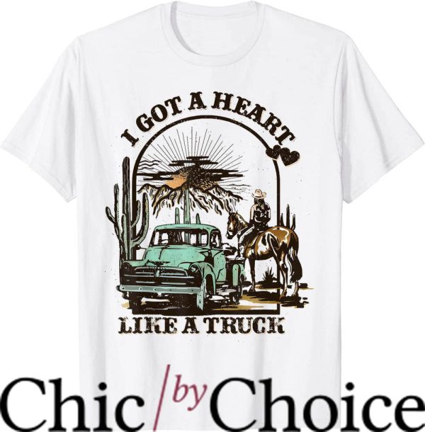 Lainey Wilson T-Shirt I Got A Heart Like A Truck Music