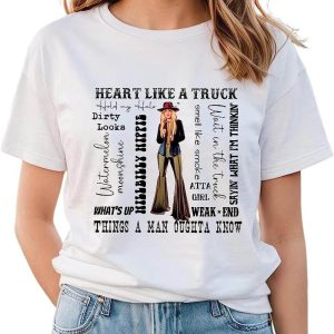 Lainey Wilson T-Shirt Things A Man Oughta Know Music