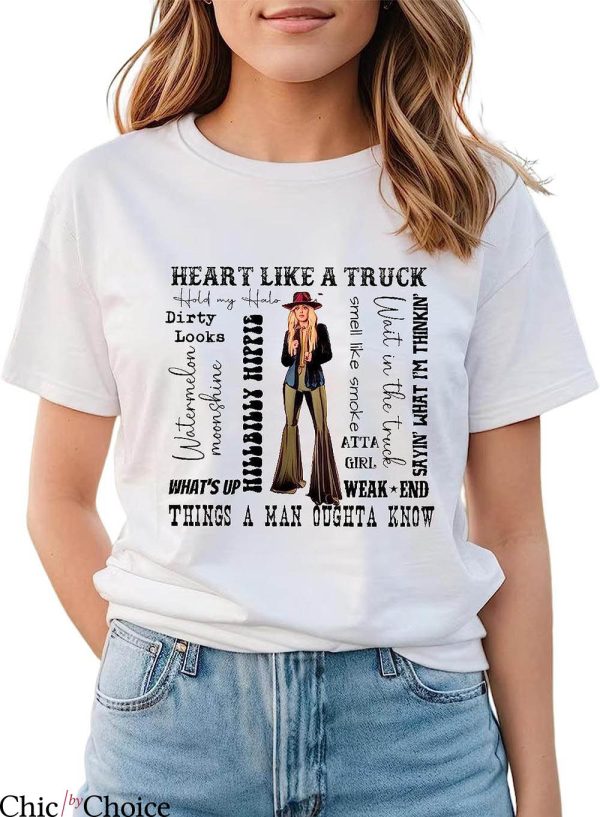 Lainey Wilson T-Shirt Things A Man Oughta Know Music