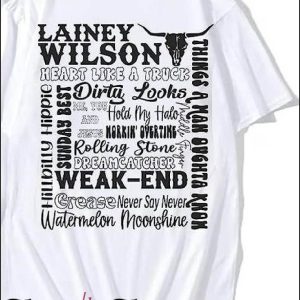 Lainey Wilson T-Shirt Water Melon Moonshine Tee Music