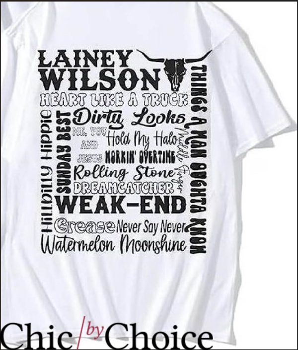 Lainey Wilson T-Shirt Water Melon Moonshine Tee Music