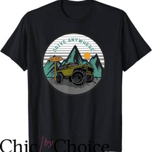 Land Rover T-Shirt Drive Anywhere Overlanding Off Roading