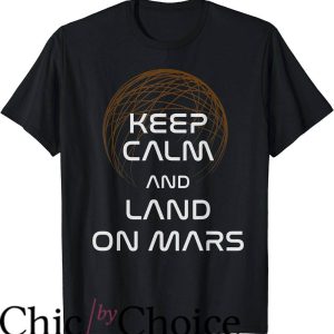 Land Rover T-Shirt Keep Calm And Land On Mars