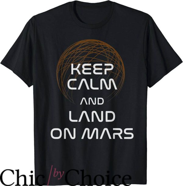 Land Rover T-Shirt Keep Calm And Land On Mars