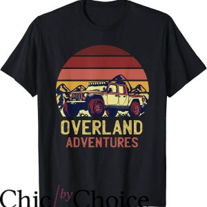 Land Rover T-Shirt Overland Adventures Camping