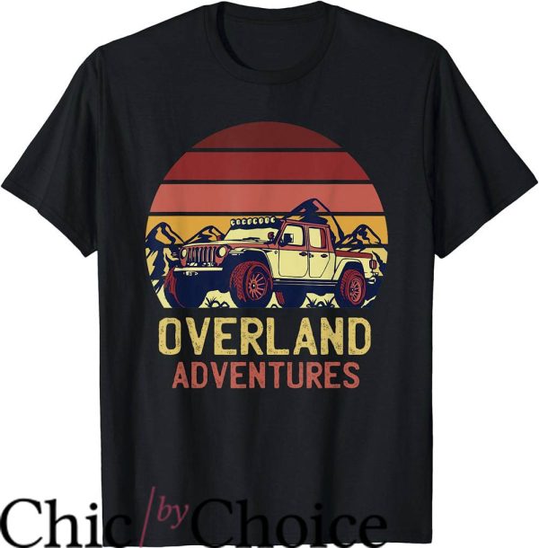 Land Rover T-Shirt Overland Adventures Camping