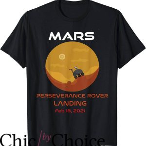 Land Rover T-Shirt Perseverance Rover Landing Mars 2021