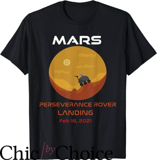 Land Rover T-Shirt Perseverance Rover Landing Mars 2021