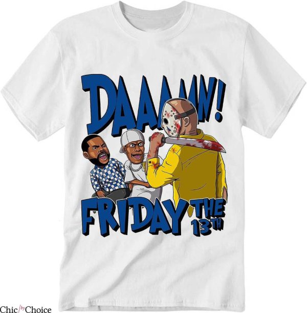 Laney 14s T-Shirt Daaamn Friday 13th T-Shirt Trending