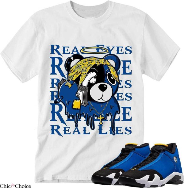 Laney 14s T-Shirt Real Lies Of Blue Bear Tee Trending