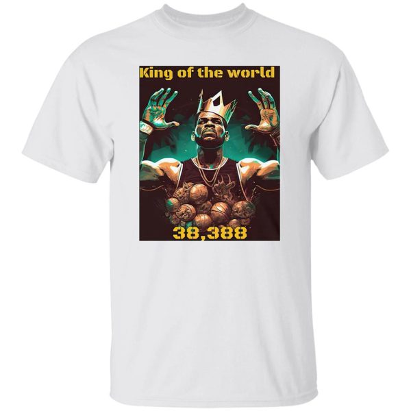 Lebron King Of The World 38388 Shirt