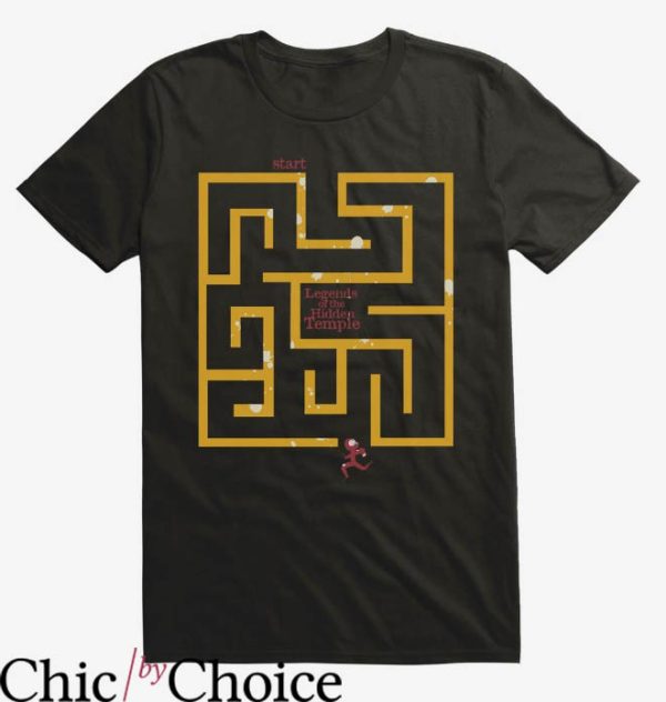 Legend Of The Hidden Temple T-Shirt Maze