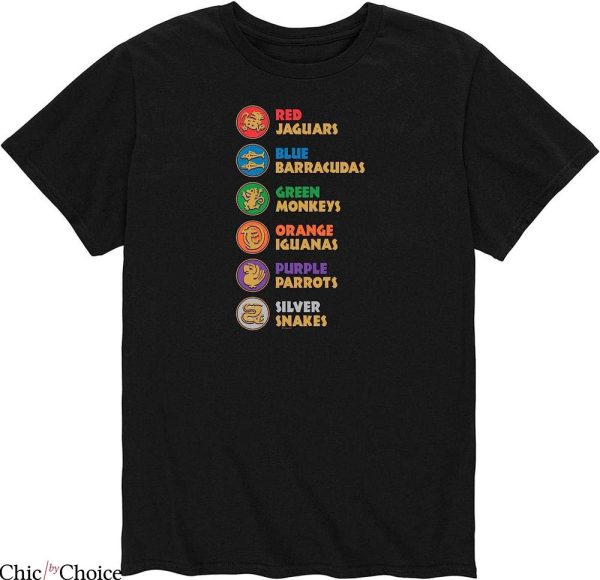 Legend Of The Hidden Temple T-Shirt The Character