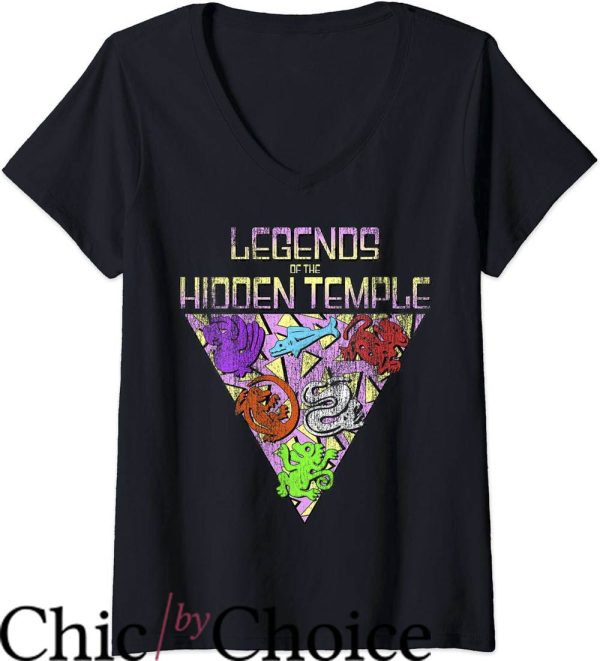 Legend Of The Hidden Temple T-Shirt Triangle Logo