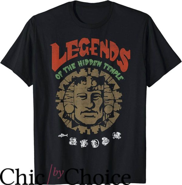 Legend Of The Hidden Temple T-Shirt Vintage Poster
