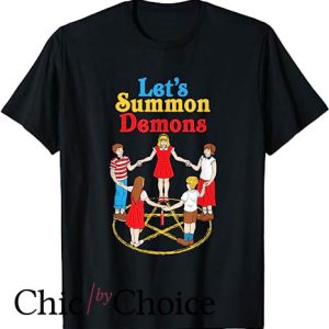 Lets Summon Demons T Shirt Creepy Incantation