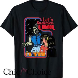 Lets Summon Demons T Shirt Grunge Goth Satan
