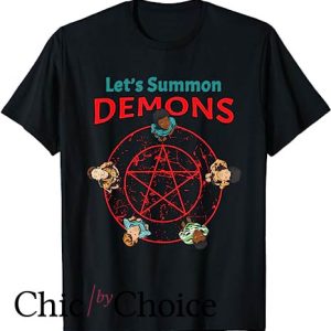 Lets Summon Demons T Shirt Incantation Summoning