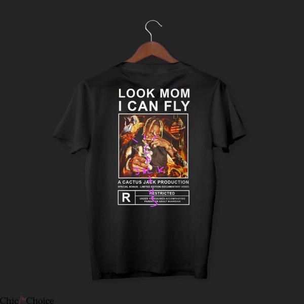 Look Mom I Can Fly T-Shirt Burning Eyes T-Shirt Movie