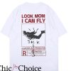 Look Mom I Can Fly T-Shirt Cactus Jack Tee Shirt Movie