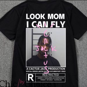 Look Mom I Can Fly T-Shirt Unintelligible Eyes Tee Movie