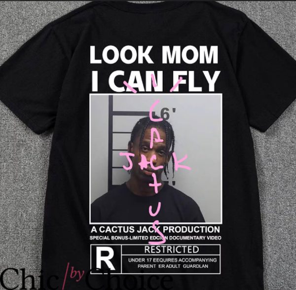 Look Mom I Can Fly T-Shirt Unintelligible Eyes Tee Movie