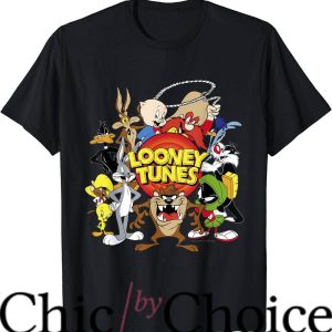 Looney Tunes Gangster T-Shirt Characters Group Tee Shirt