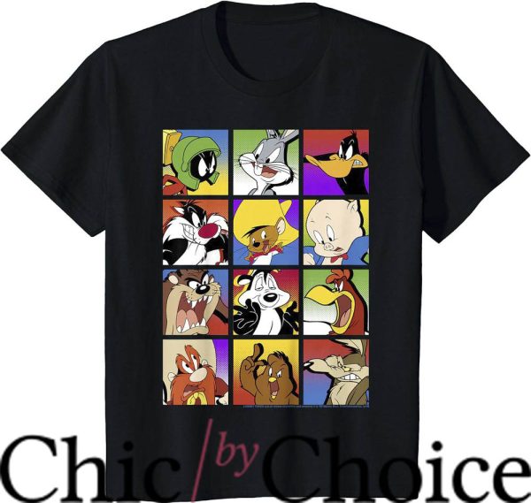 Looney Tunes Gangster T-Shirt Collection Of Characters Movie