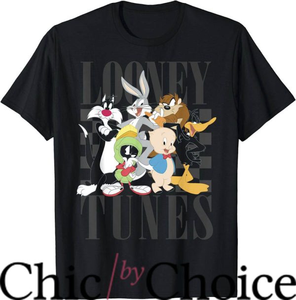 Looney Tunes Gangster T-Shirt Looney Tunes 90s Style Movie