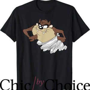 Looney Tunes Gangster T-Shirt Tasmanian Devil Tornado Movie